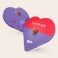 Milka chocolate heart