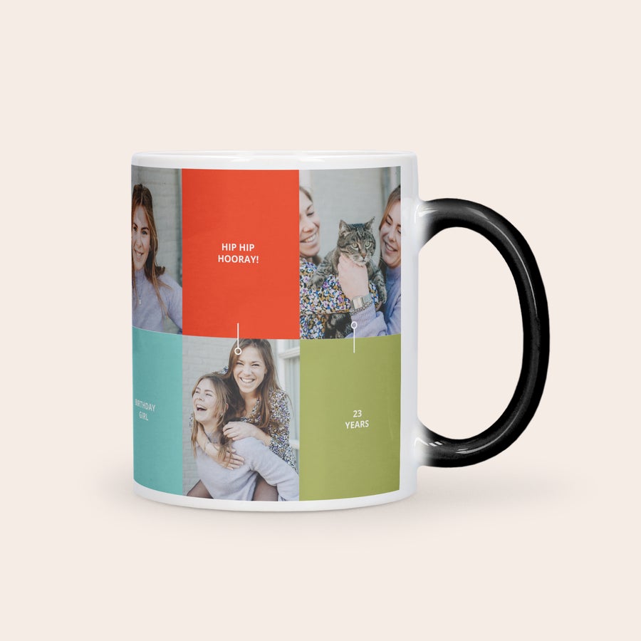 Personalised magic mug