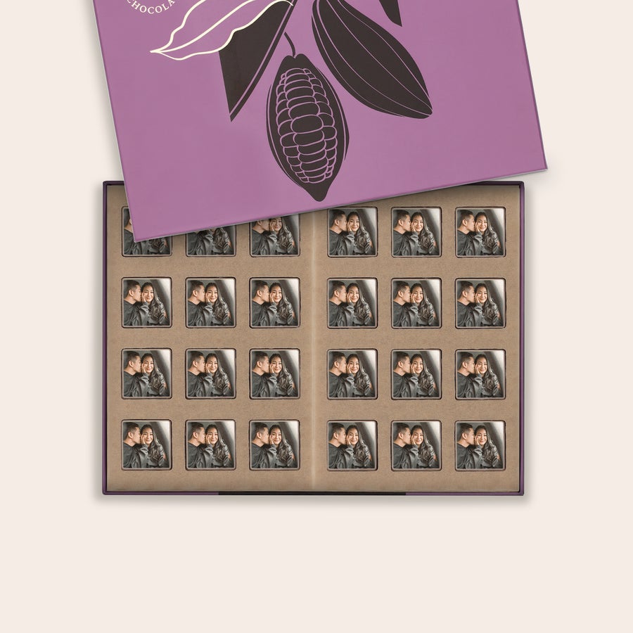 Personalised photo chocolates