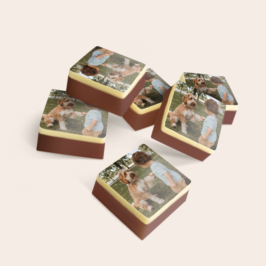 Personalised photo chocolates Personalised photo chocolates