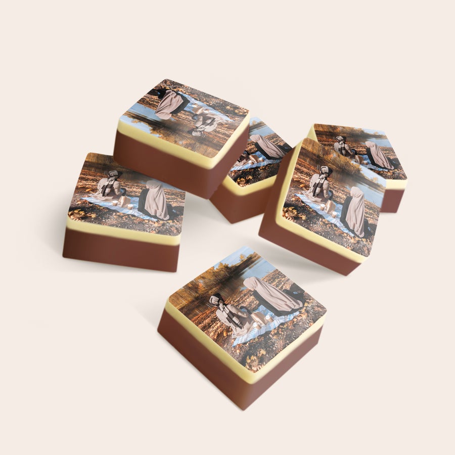 Personalised photo chocolates Personalised photo chocolates