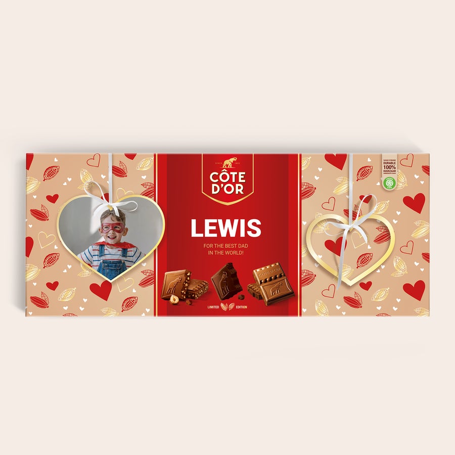 XXL personalised Côte d'Or chocolate bar