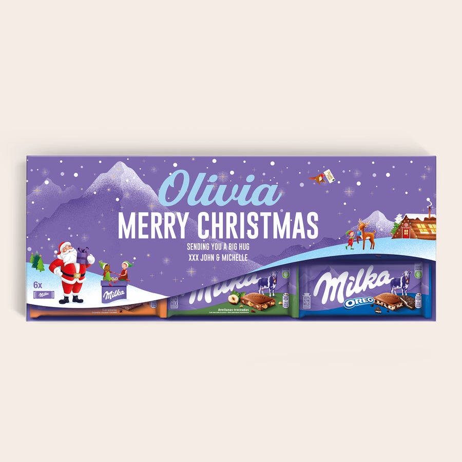 XXL personalised Milka chocolate bar