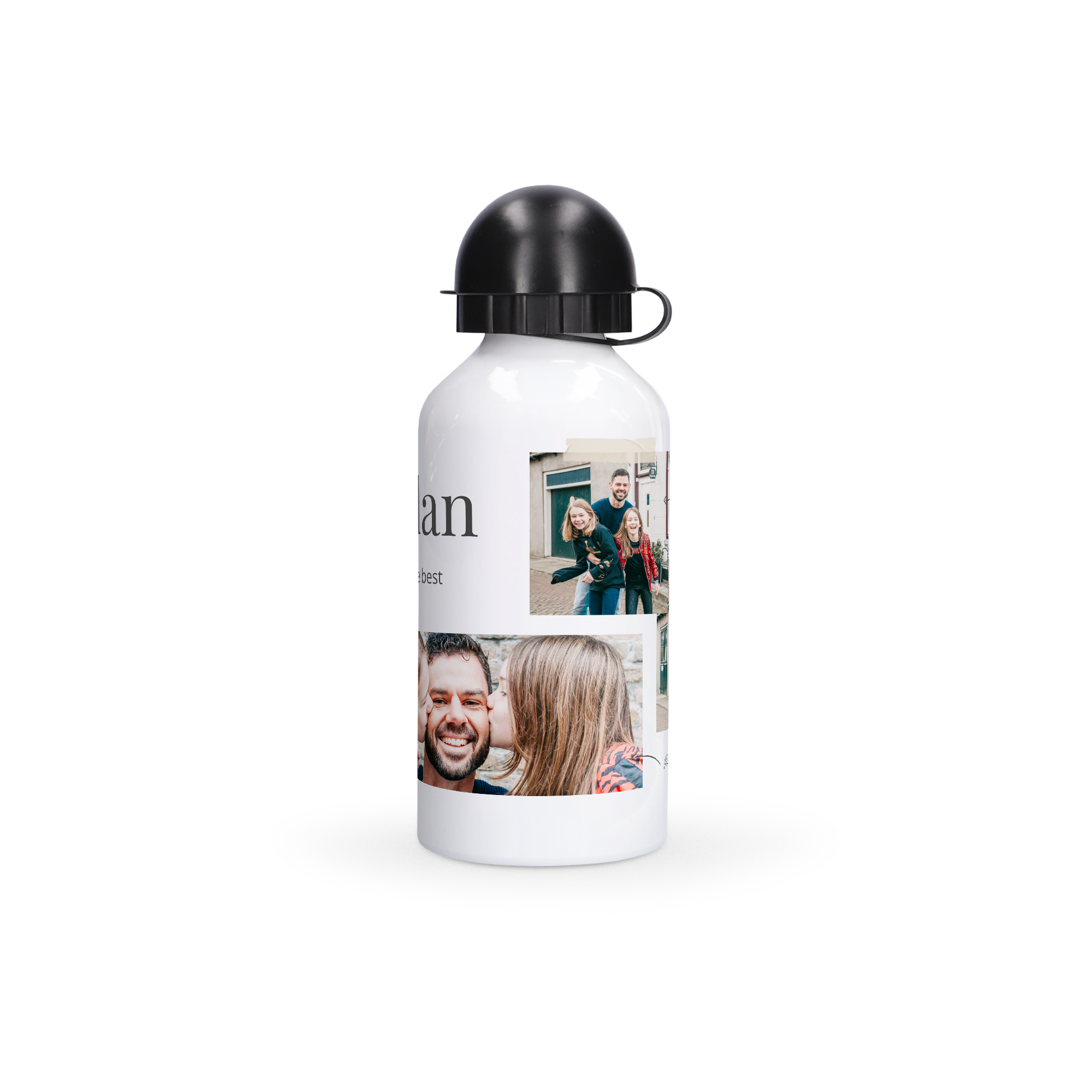 Personalised aluminium water bottle - 500 ml