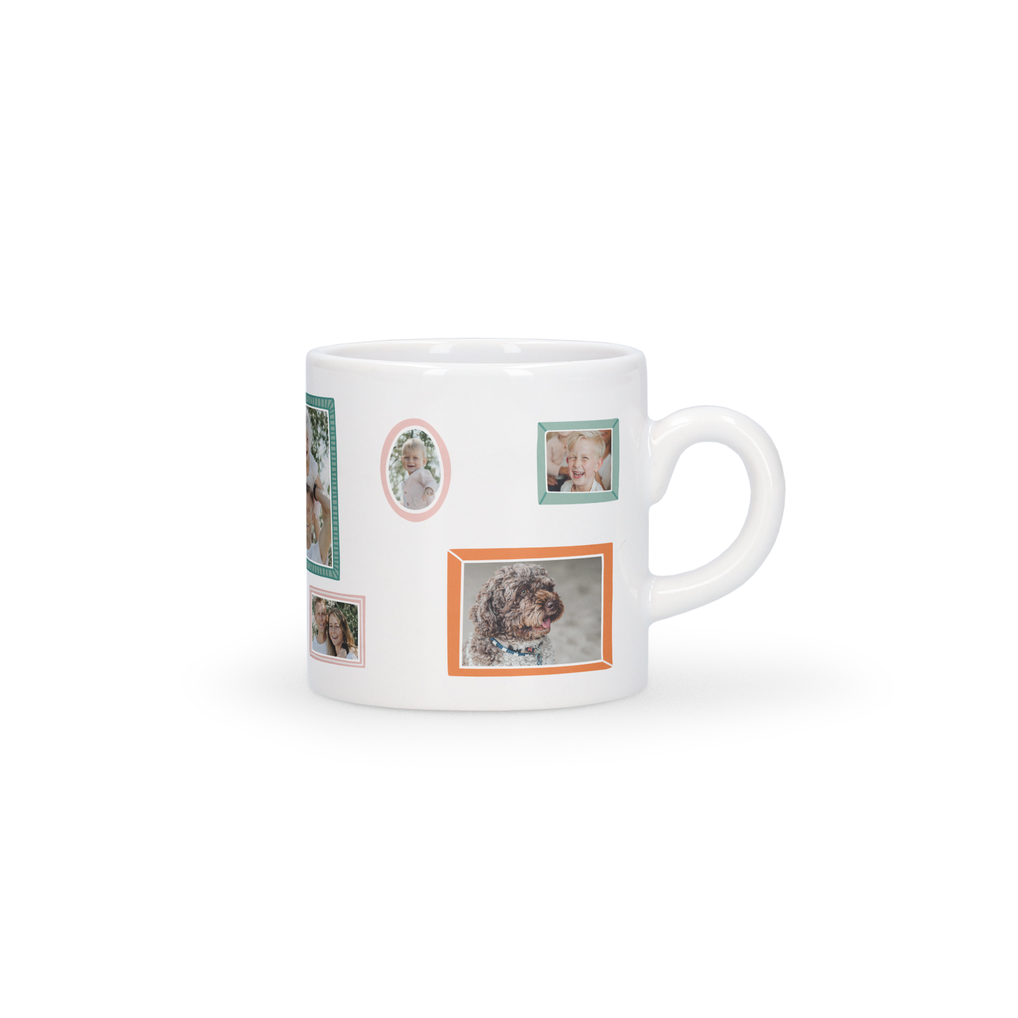 Printed espresso mug