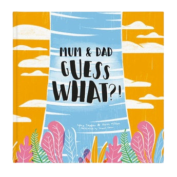 Personalised book - Guess what?! - Pregnancy announcement - Hardcover