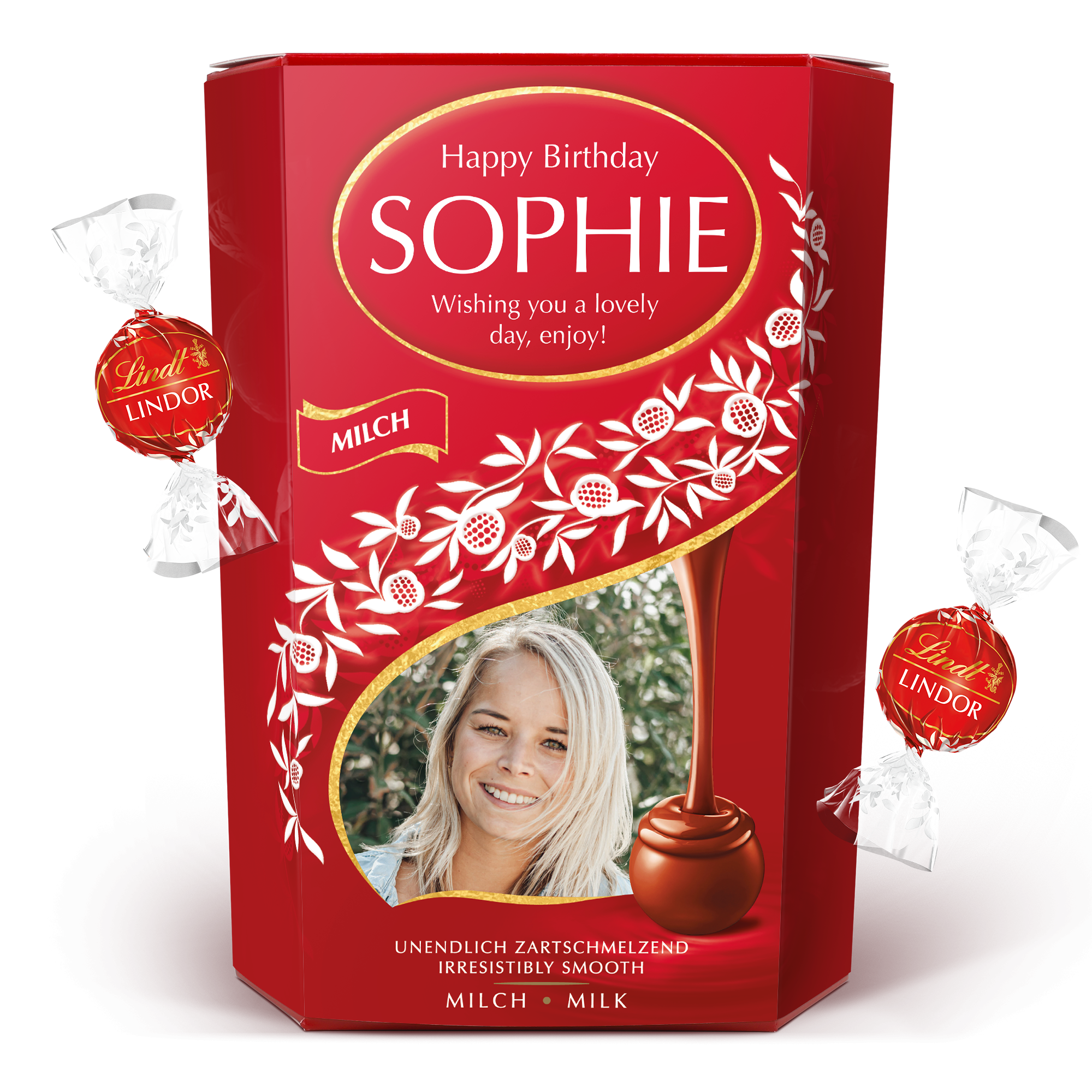 Personalised Lindt Chocolate Gift Box