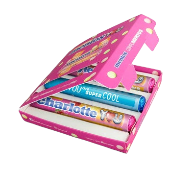 Personalised Mentos Packets Gift Box