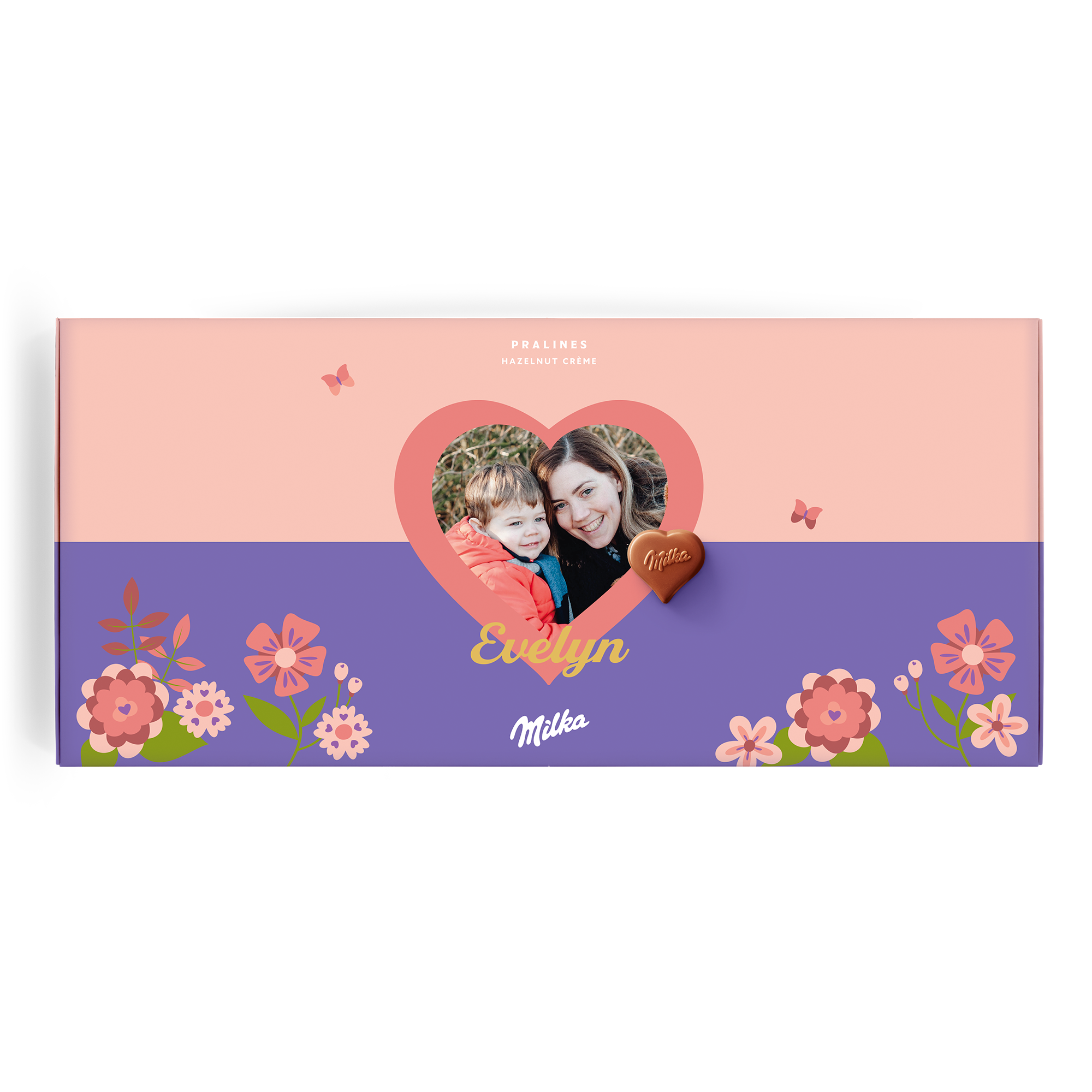 Personalised Milka Chocolate Gift Box - Mother's Day