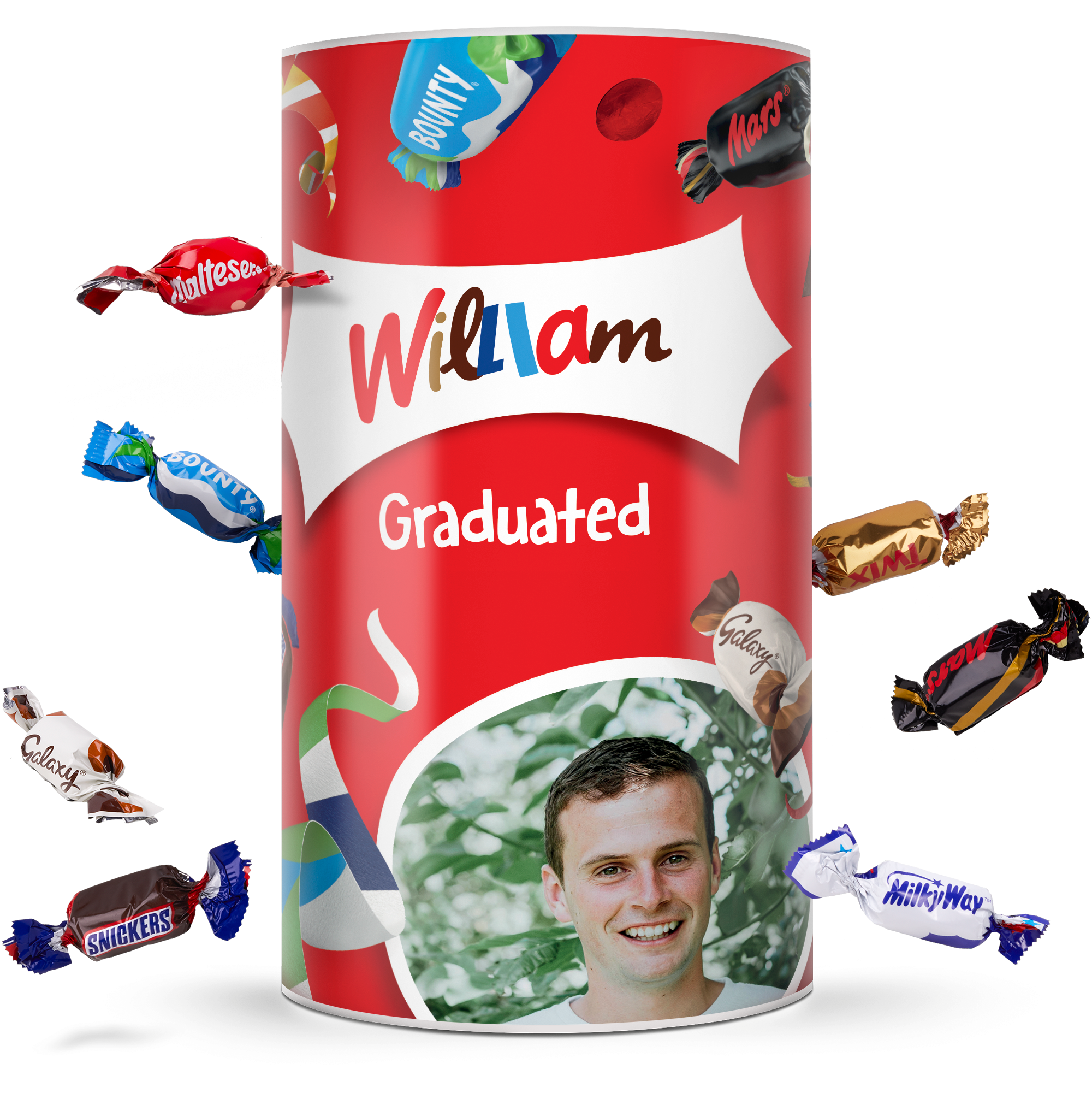 Personalised Celebrations tube