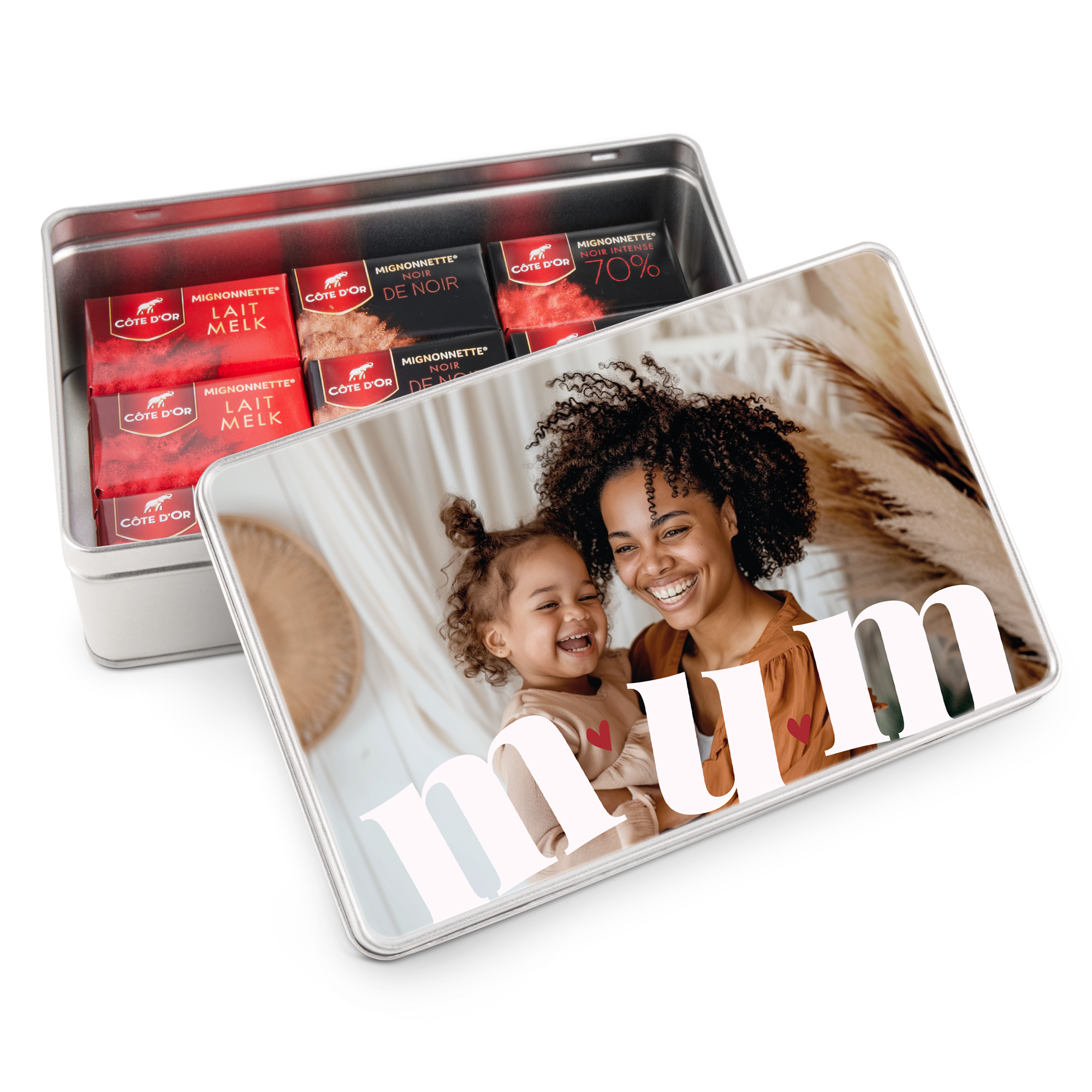 Personalised gift tin - Côte d’Or