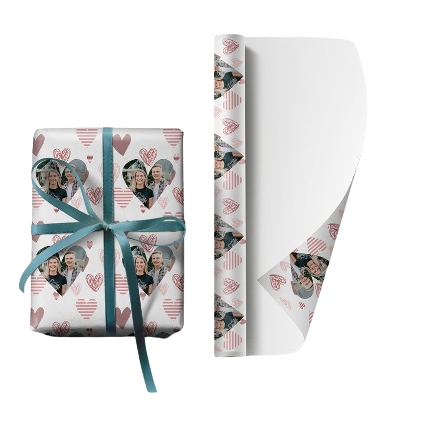 Personalised wrapping paper
